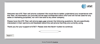 AT&T Survey