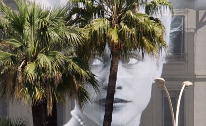 In Cannes a picture showing actress Patricia Arquette&#039;s face during the 58th edition of the Cannes International Film Festival