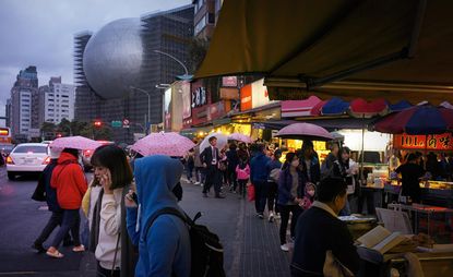 Street photography from OMA’s Taipei Performing Arts Center