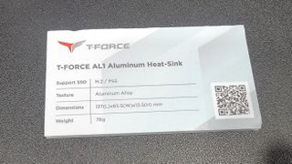 Teamgroup T-Force AL1 PS5 M.2 Heatsink