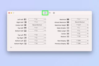 A screenshot showing how to snap windows on Mac