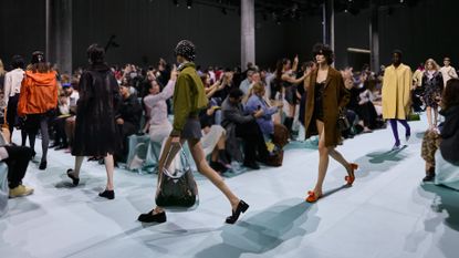 Prada S/S 2025 at Milan Fashion Week S/S 2025