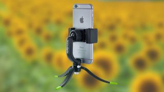 best iPhone tripods: Square Jellyfish Jelly Grip mount & Jelly Long Legs