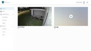 A screenshot of Eufy Security's web portal