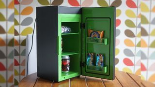 Xbox Mini Fridge interior.