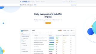 Jira Product Discovery website screenshot