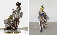 Jeff Koons walks us round his latest exhibition