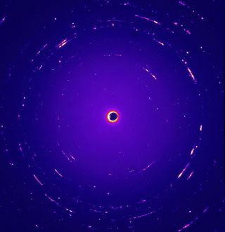 Diffraction Pattern of Interstellar Dust Candidate Orion