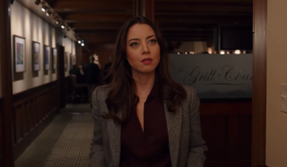 Aubrey Plaza as Riley in Happiest Season