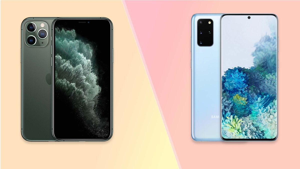 galaxy s20 plus vs iphone 11 pro