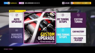 Forza Horizon 5 Upgrade Guide Screenshot