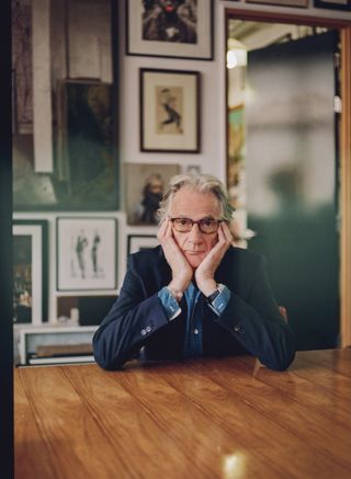 Portrait of fashion designer Paul Smith