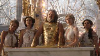 Russell Crowe as Zeus in Thor: Love and Thunder