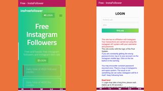 InstaFollower App