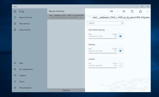 8 Zip for Windows 10