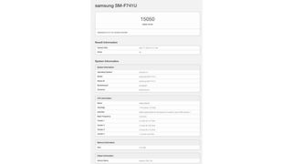 SM-F741U Geekbench Specs