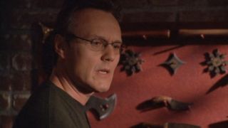 Giles training Buffy in Season 6