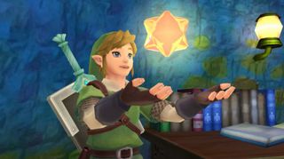 Skyward Sword Hd Gratitude Crystal Floating Night Academy Links Room