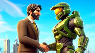 Master Chief in Fortnite