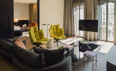 a guest suite at the Mandarin Oriental hotel in Barcelona