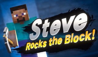 Super Smash Bros Ultimate Minecraft Steve