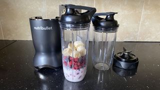 Nutribullet Ultra blender in reviewer's kitchen