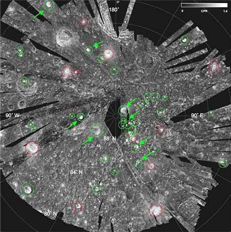 Tons of Water Ice Found on the Moon&#039;s North Pole