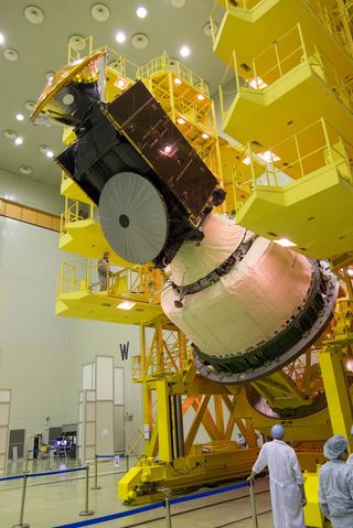 EXOMARS 2016 Spacecraft Encapsulated