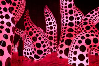 Yayoi Kusama inflatables