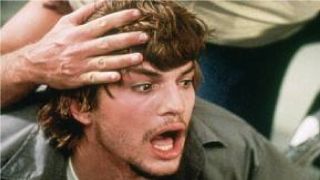 A screaming Ashton Kutcher in The Butterfly Effect
