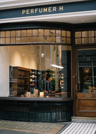 The Perfumer H London flagship store on Clifford Street in Mayfair