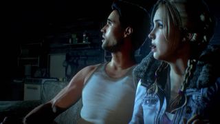 A screenshot showing characters from Until Dawn