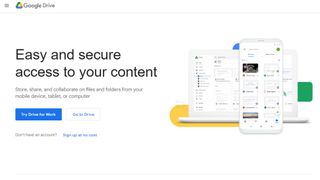 Google Drive website screenshot.
