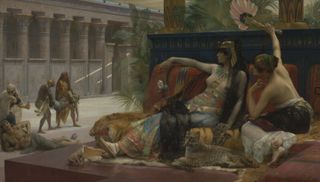 'Cleopatra' a painting by by Alexandre Cabanel