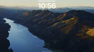 macOS Sonoma Lock Screen