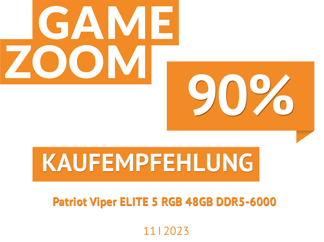 Game Zoom KAUFEMPFEHLUNG Award - Elite 5 | Viper Gaming