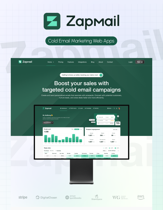 Zapmail - Website Template