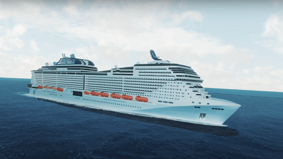 Hydrogen Powered Cruise Ship