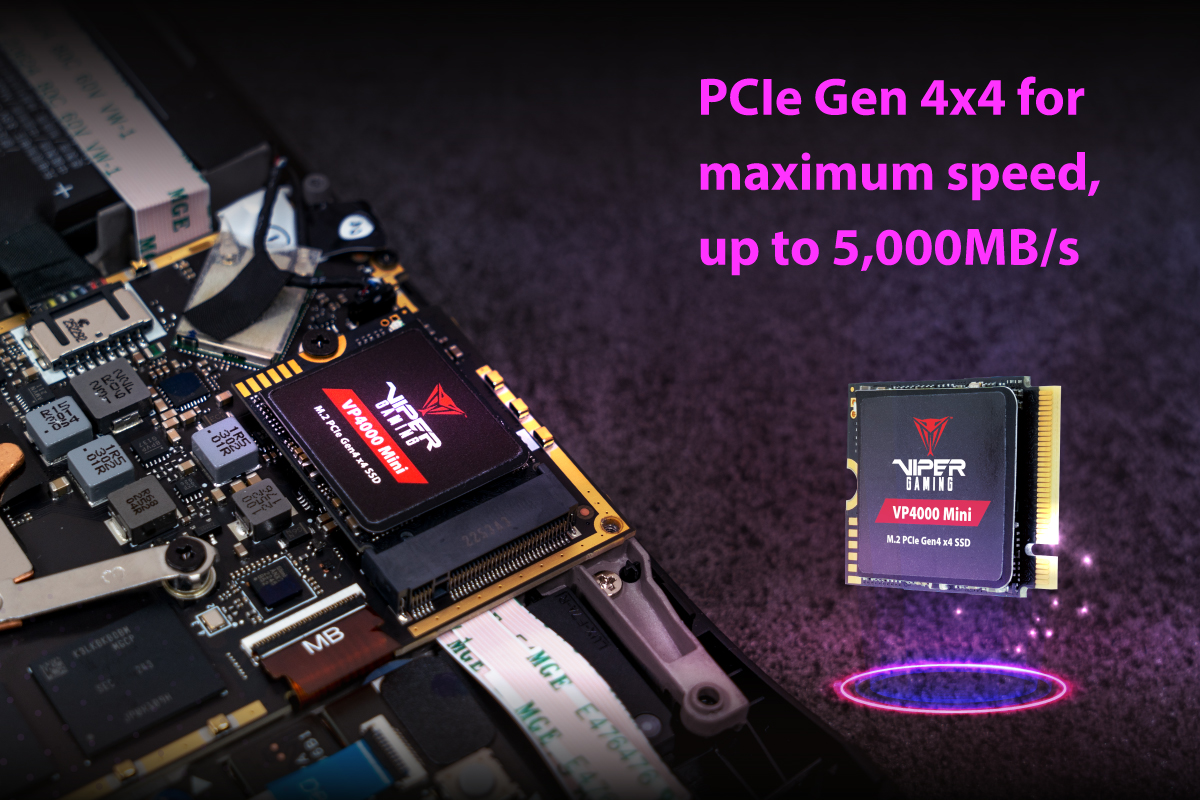 VP4000 Mini M.2 2230 PCIe Gen4 x4 Gaming SSD