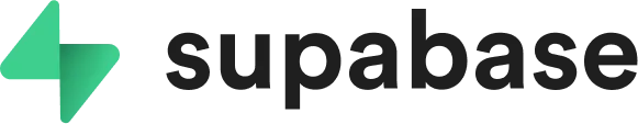 The logo for supabase.