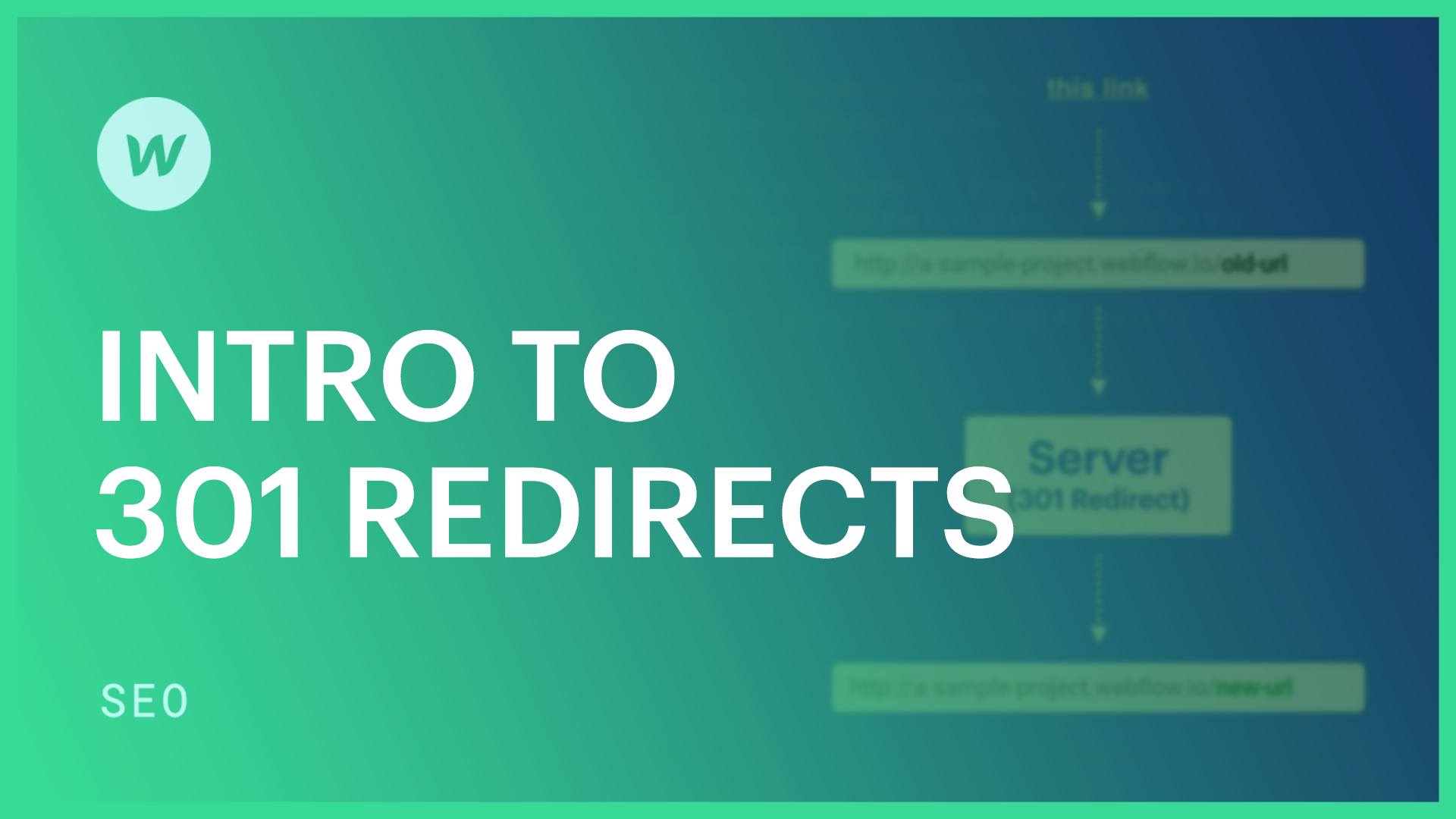 Set 301 redirects to maintain SEO ranking