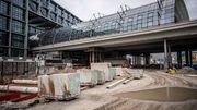 Am Berliner Hauptbahnhof bröselt der Beton