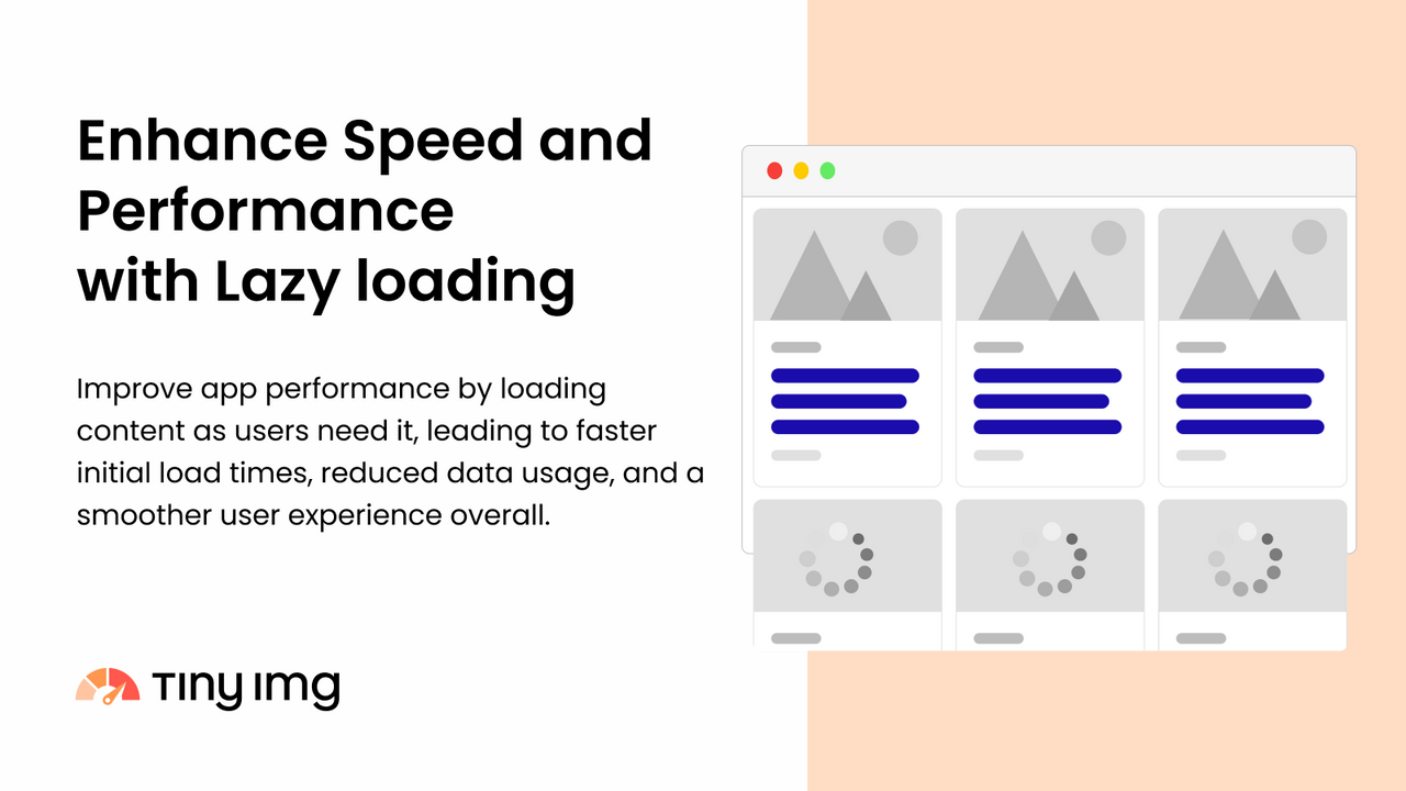 Efficient and accelerated stores with Lazy Loading