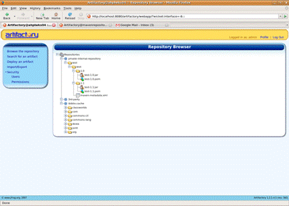 Local Maven Repository creation