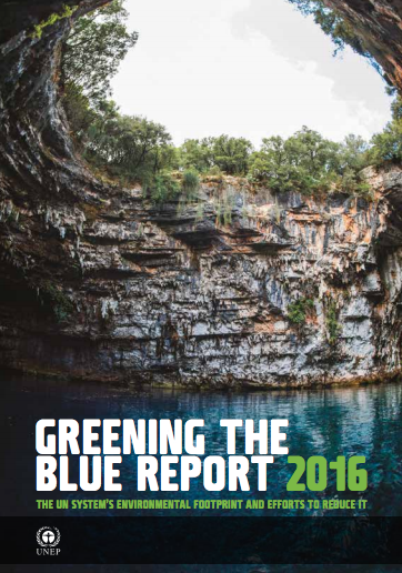 2016 Greening the Blue Report