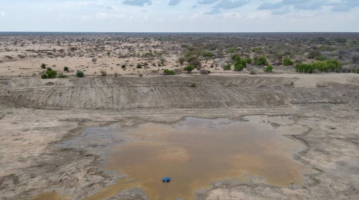 Arid land in Kenya