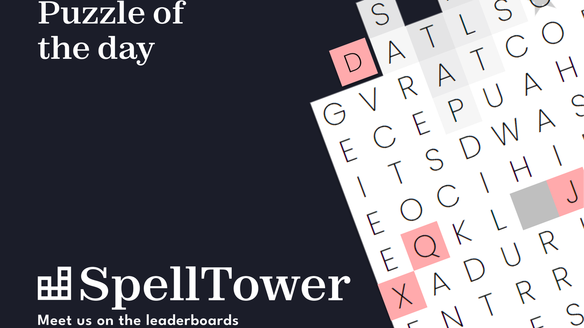 Puzzmo SpellTower art