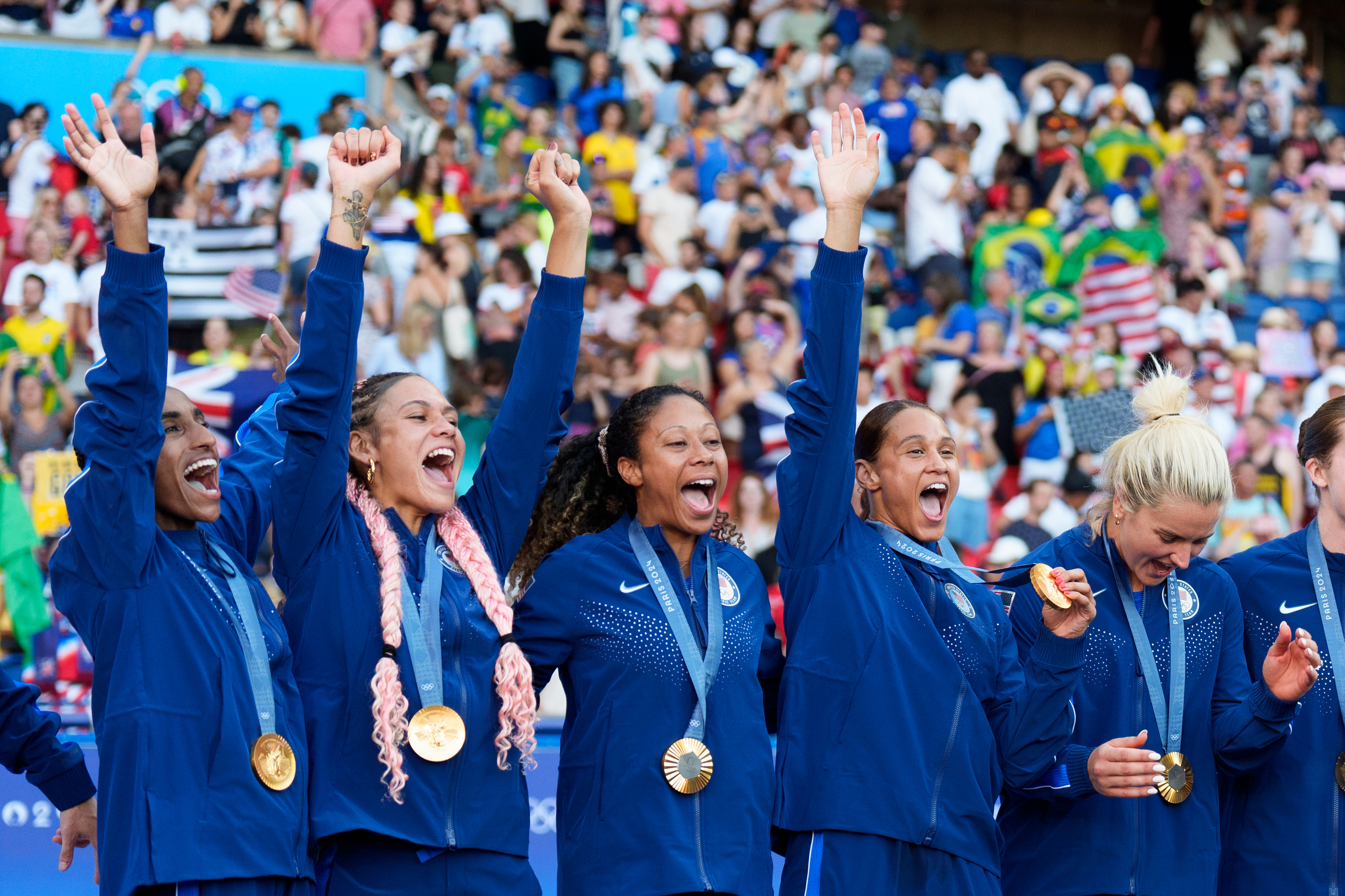 Brazil v United States: Gold Medal Match: Women’s Football - Olympic Games Paris 2024: Day 15