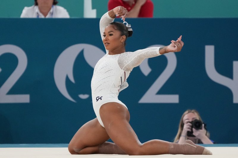 American Jordan Chiles was stripped of her bronze medal from Paris 2024. File Photo by Pat Benic/UPI