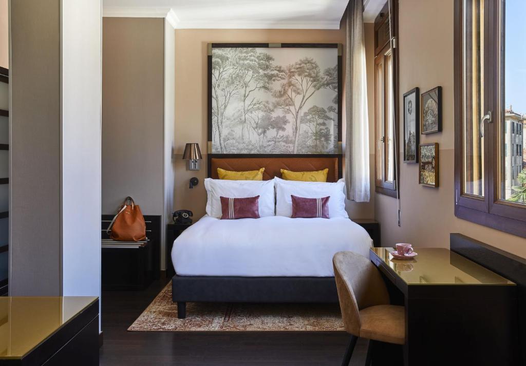 Uma cama ou camas num quarto em Hotel Indigo Venice - Sant'Elena, an IHG Hotel